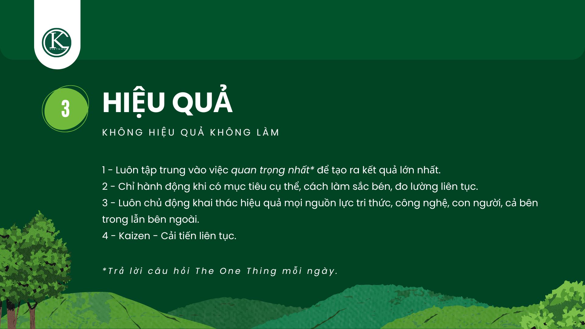Giá trị cốt lõi